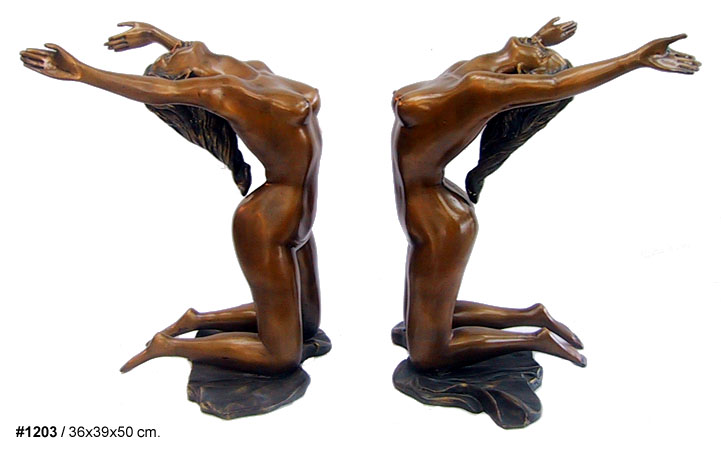 Bronze Nude Table - DD T-1203