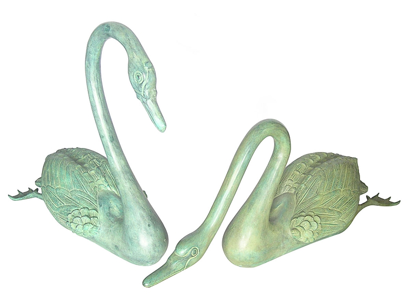 Bronze Swan Statues (2021 Price) - DD A-230