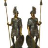 Bronze Zeus &  Hercules Statues