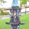 Bronze Lady & Cherub Fountain