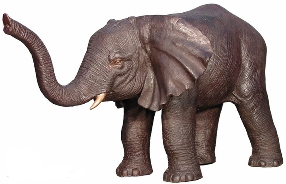 Bronze Elephant Statue - AF 28795