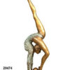 Bronze Gymnast Statue