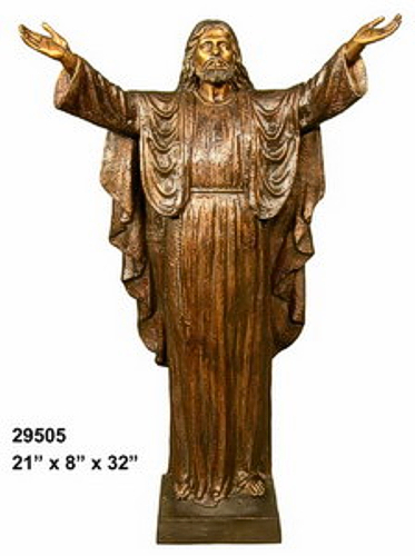 Bronze Jesus Statue - AF 29505