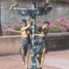 Bronze Ladies & Birds Fountain