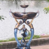 Bronze Ladies Unique Bowl Fountain