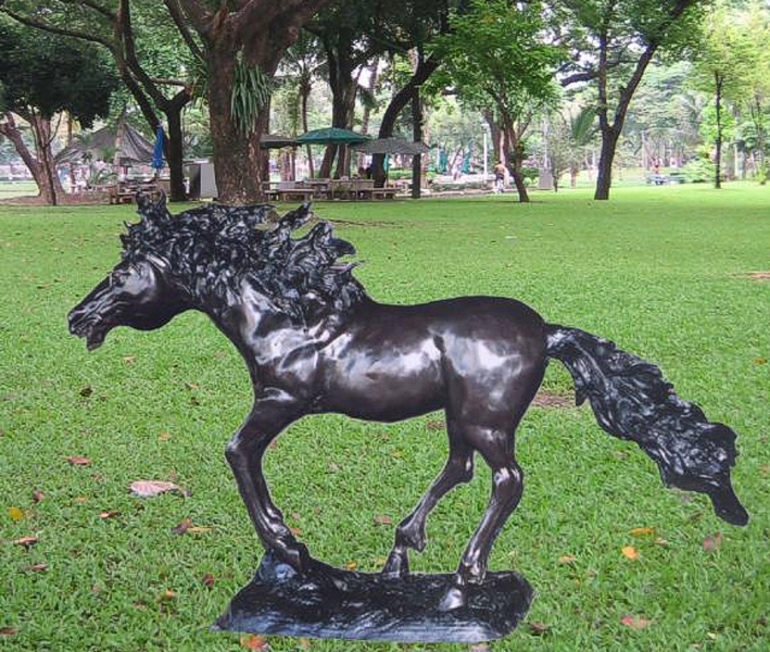 Bronze Running Horse Statue - BB 325-9