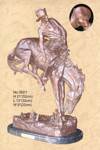 Frederic Remington Outlaw Statue - BB 352/1
