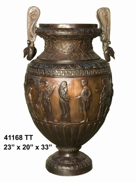 Bronze Egyptian Urns - AF 41168TT