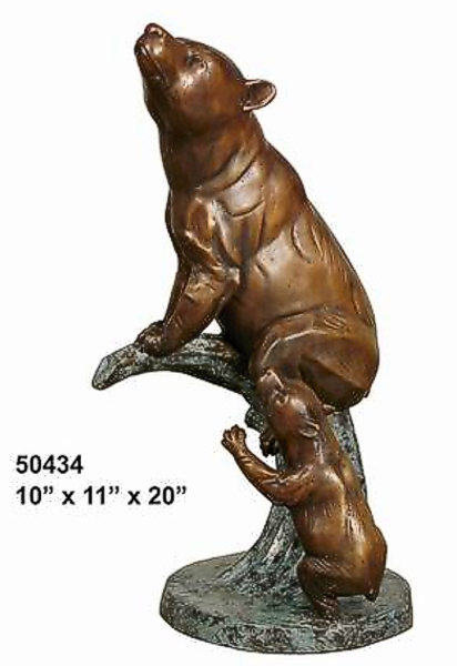Bronze Bear Statues - AF 50434