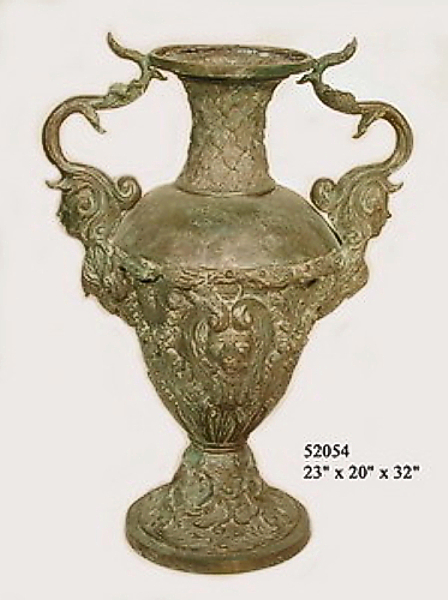Bronze Trophy Urn choice of color (At 2019 Prices) - AF 52054