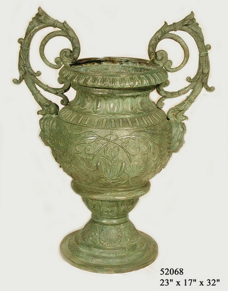 Bronze Urn choice of color (At 2019 Prices) - AF 52068