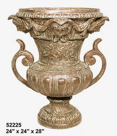 Bronze Urn with Handles - AF 52225