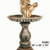 Bronze Angels Bowl Fountain