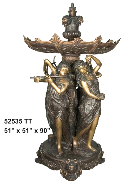 Bronze Musical Water Fountain - AF 52535
