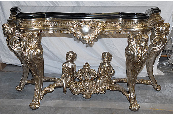 ** Bronze Console Table  ** Granite Top - AF 52634S