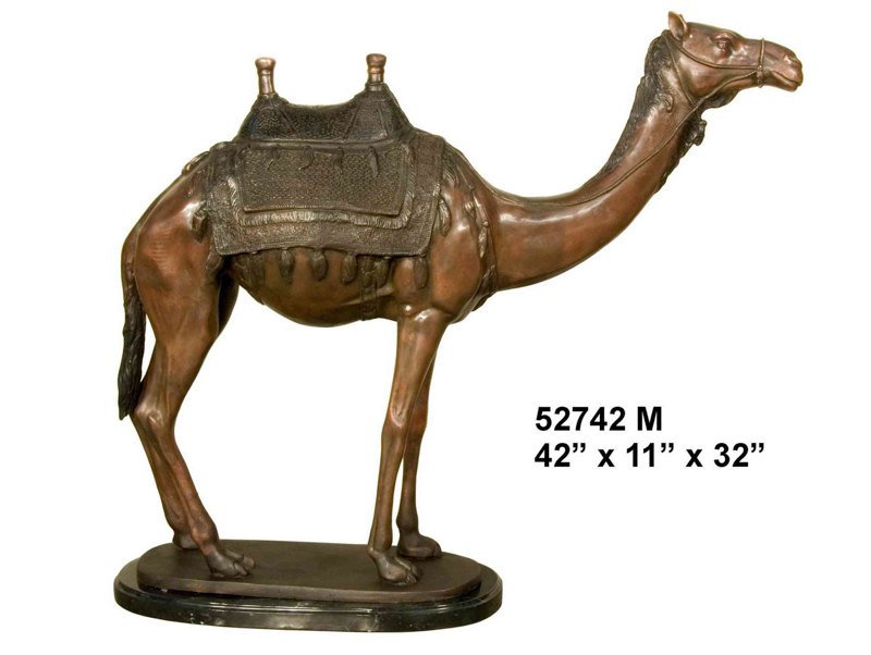 Bronze Camel Statue - AF 52742