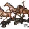 Bronze Themed Horse Table