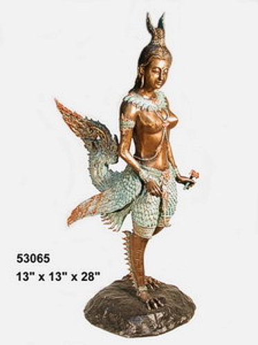 Bronze Kinaree Statues - AF 53065