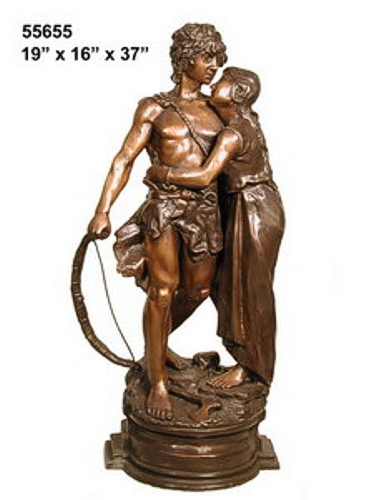 Bronze Lovers Statues - AF 55655