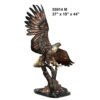 Bronze Hunting Eagle Statue