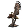 Bronze Hunting Eagle Statue