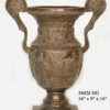 Bronze Uniquely Detailed Decorative Urn