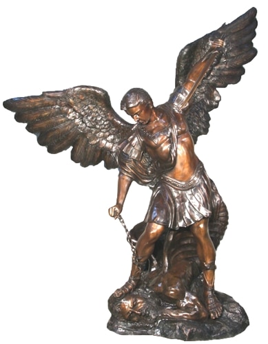 Bronze Michael Archangel Statue - AF 56635
