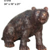 Bear Cub Bronze Statue