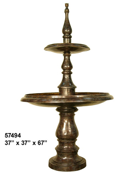 Bronze Tiered Fountain - AF 57494