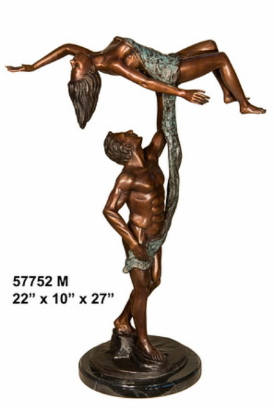 Bronze Dancers Statue - AF 57752M