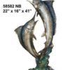Bronze Tabletop Swordfish Statue