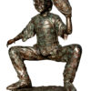 Bronze Baseball Pitcher Statue