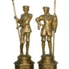 Bronze Angel Torchiere Lamps