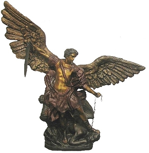 Bronze Michael Arcangel Statue - ASB 686M-L