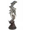 Bronze Dolphins Fountain (choice of colors)