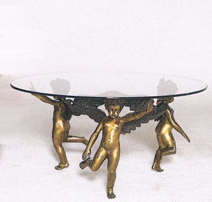Bronze  Cupids Coffee Tables - ASB 716
