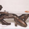 Bronze Sexy Lady Table Base