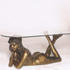 Bronze Sexy Lady Table Base