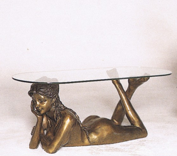 Bronze Nude Table