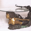Bronze Mermaid Table