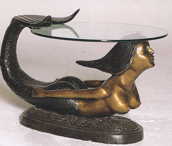 Bronze Mermaid Statue - ASB 730