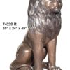 Bronze Lions Statue