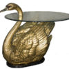 Bronze Swan Table
