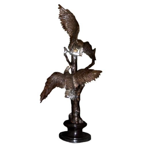 Bronze Eagle School Mascot Statue - BB 82-12