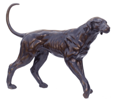 Bronze Pointer Dog Statue - ASB 822