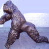 Bronze Female Gorilla Statue
