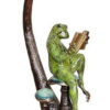 Bronze Frog Fountain or Statue