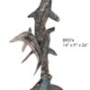 Bronze Whale Shark Statue