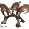 Bronze Whale Table Base