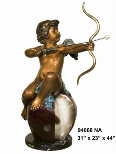 Bronze Cupid Statue - AF 94068NA